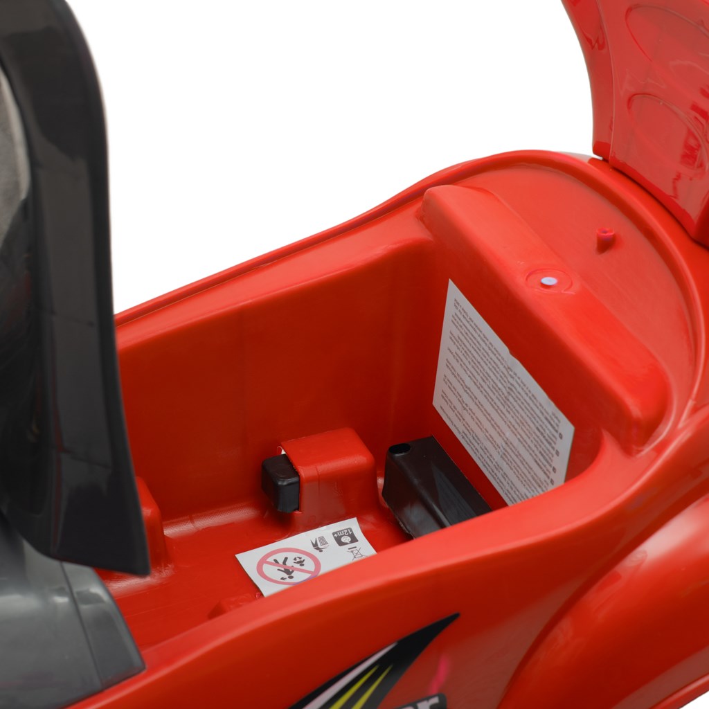 Bébitaxi tolókarral 3az1-ben Baby Mix Mega Car piros