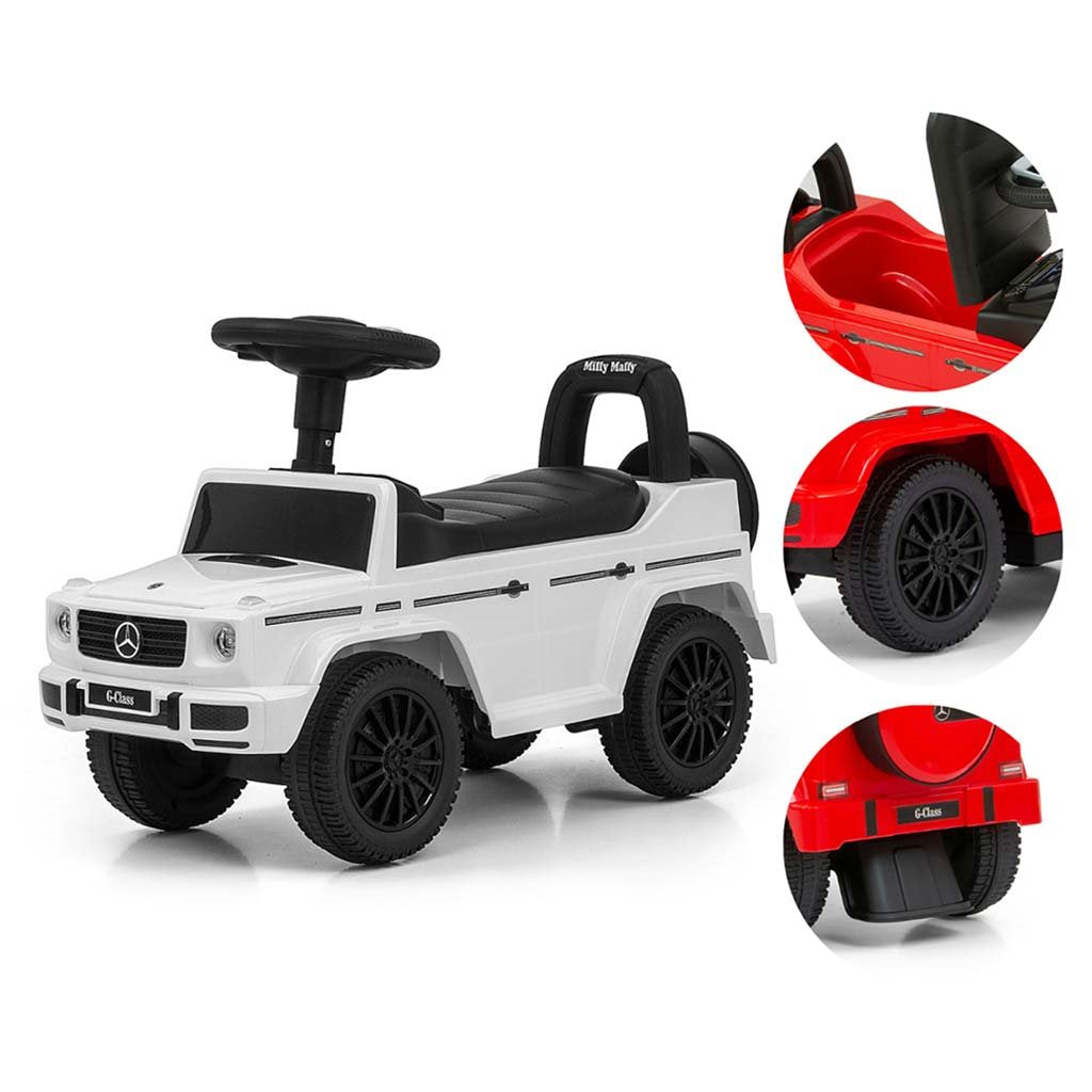 Bébitaxi MERCEDES G350d Milly Mally piros