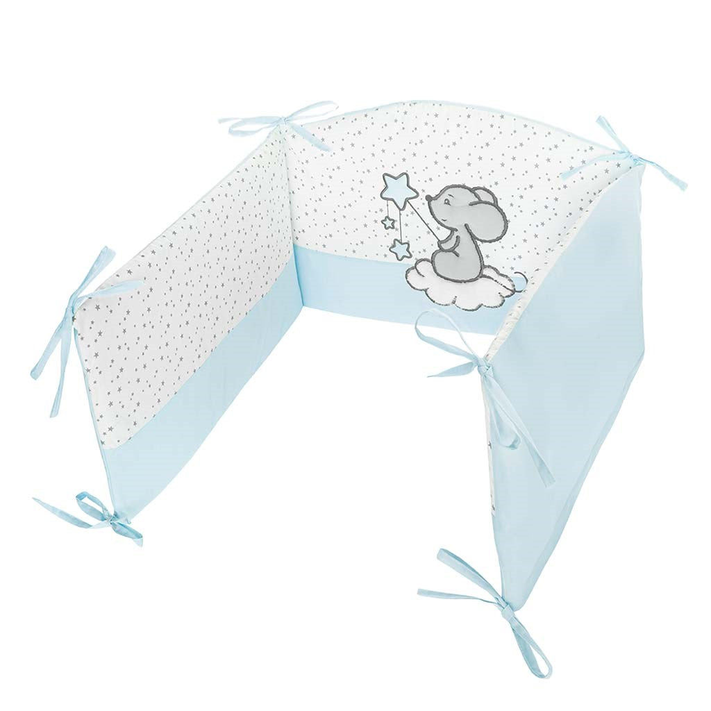 6-részes ágyneműhuzat Belisima Cute Mouse 100/135 türkiz