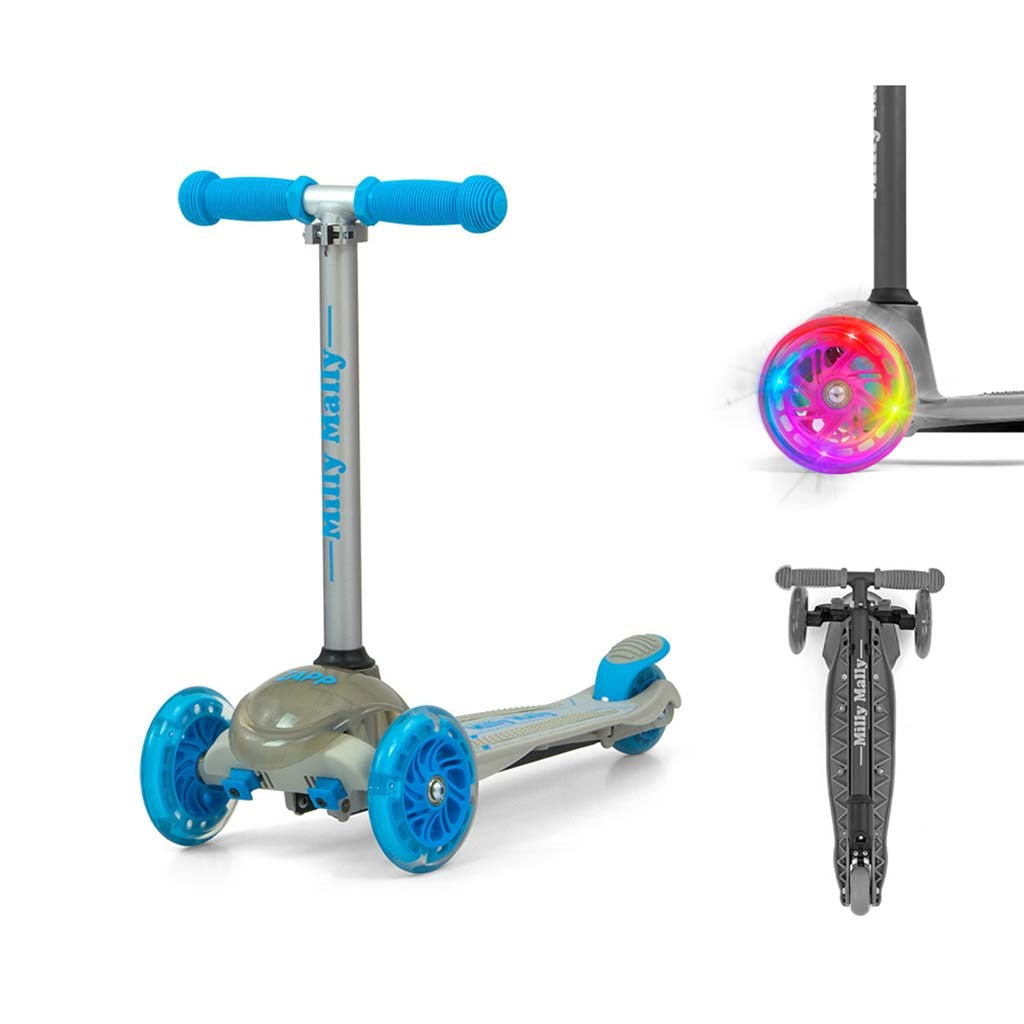 Gyerek roller Milly Mally Scooter Zapp grey