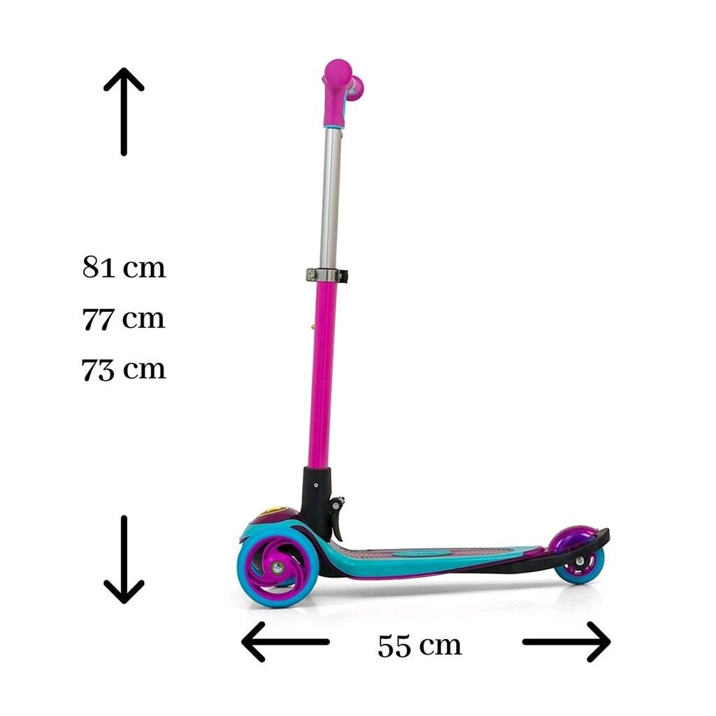 Gyerek roller Milly Mally Scooter Micmax Pink