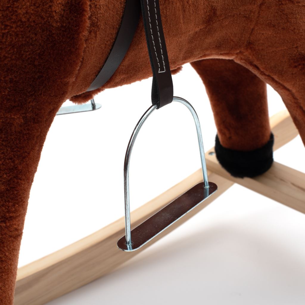 Hintaló dallammal Baby Mix Dominik barna kendővel