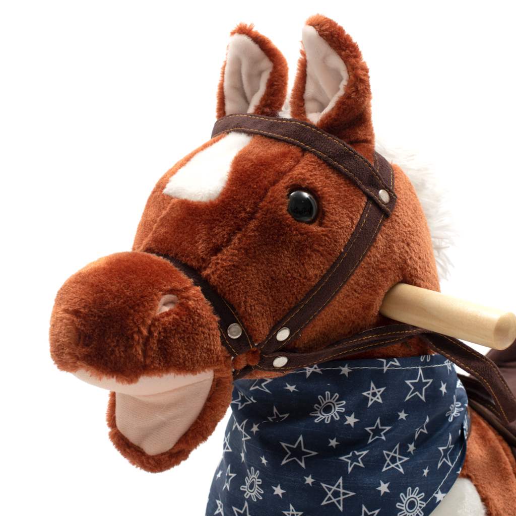 Hintaló dallammal Baby Mix Jurasek barna kendővel