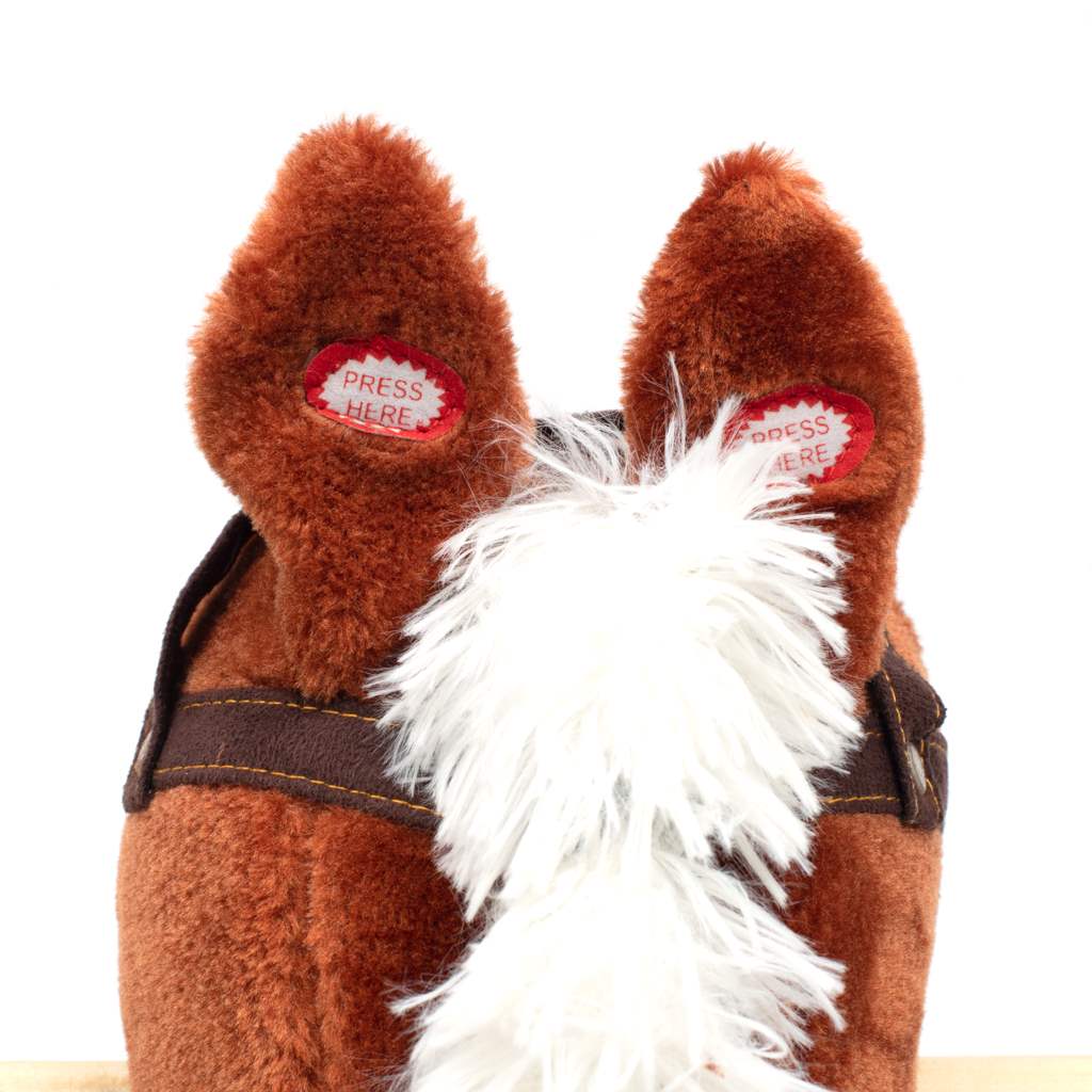 Hintaló dallammal Baby Mix Jurasek barna kendővel