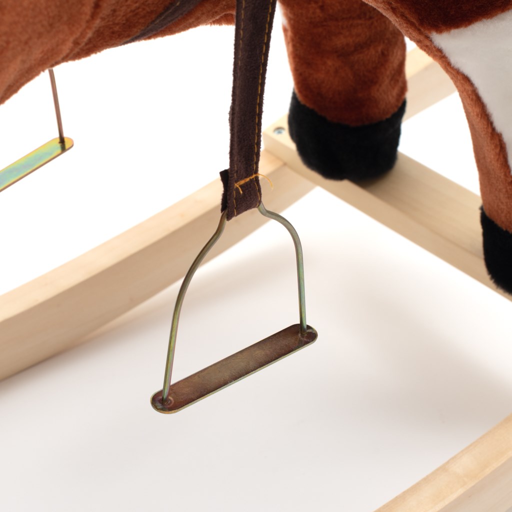 Hintaló dallammal Baby Mix Jurasek barna kendővel