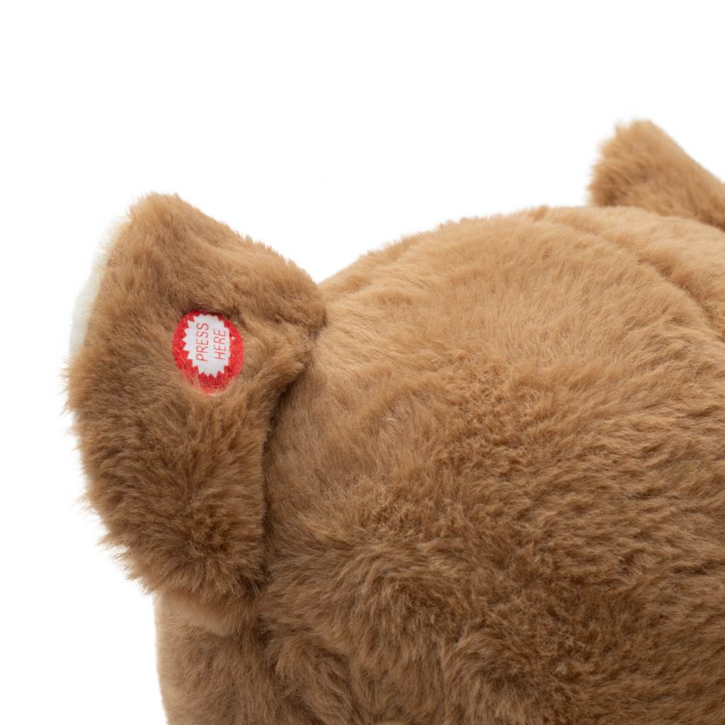 Hintajáték dallammal Baby Mix barna maci