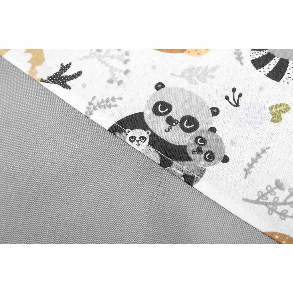 Sensillo játékkosár Medium szürke állatok