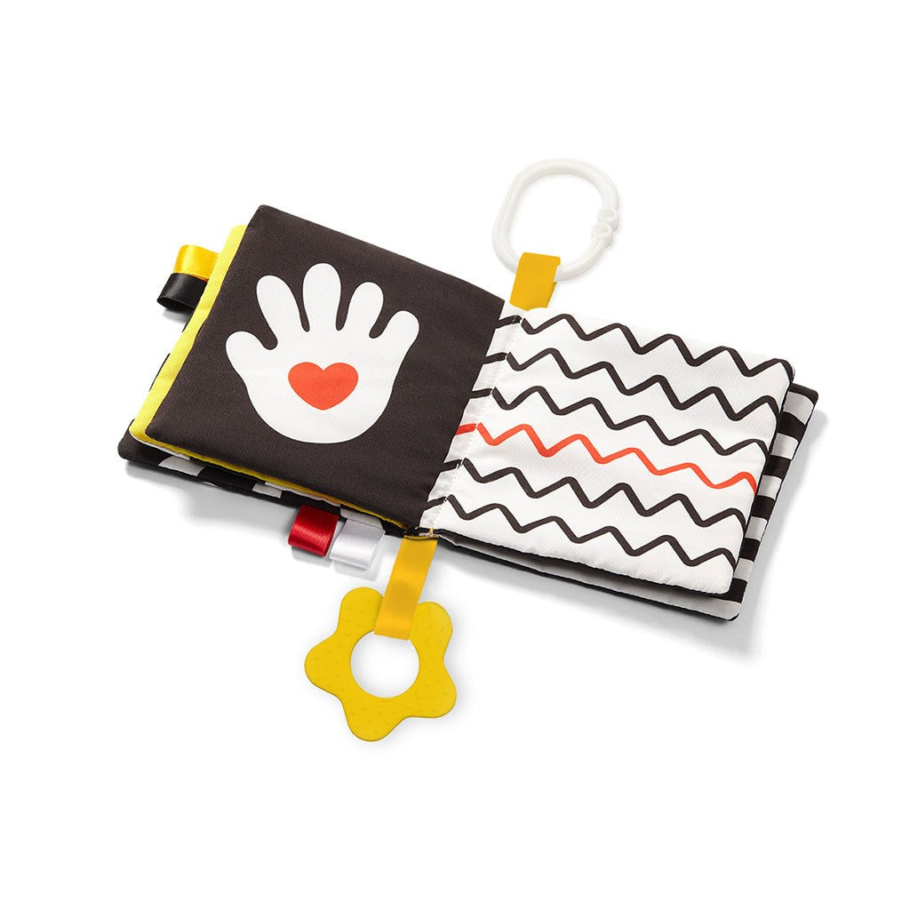 Érzékfejlesztő babakönyv Baby Ono My contrast book