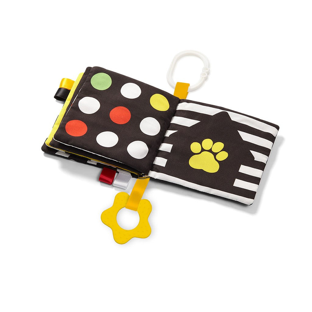 Érzékfejlesztő babakönyv Baby Ono My contrast book