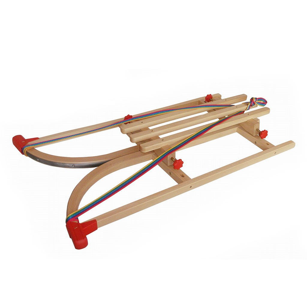 Össecsukható bükkfa szánkó BAYO 100cm