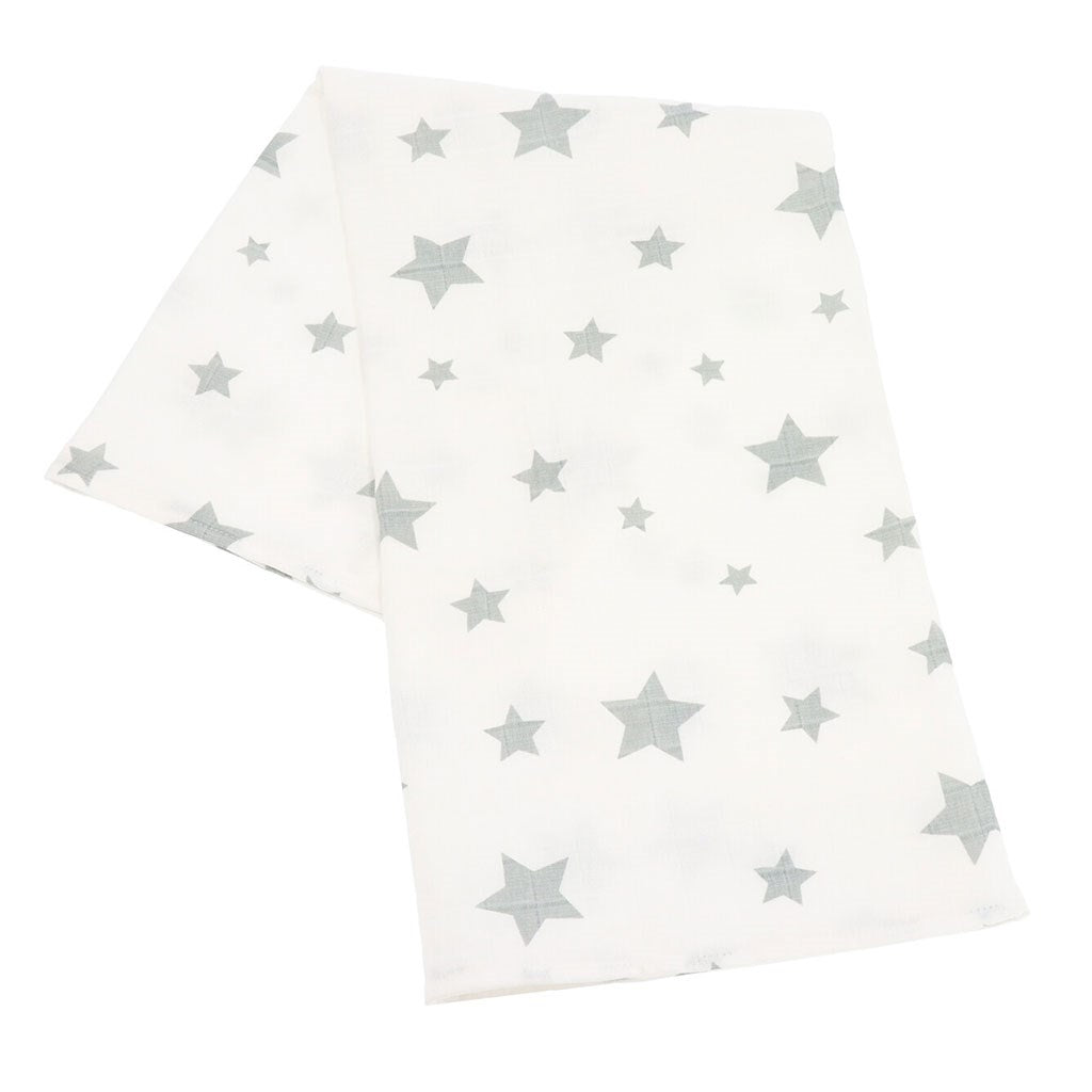 Pamut  tetra fürdőlepedő New Baby Softy 90 x 110 cm 2 db szürke fehér