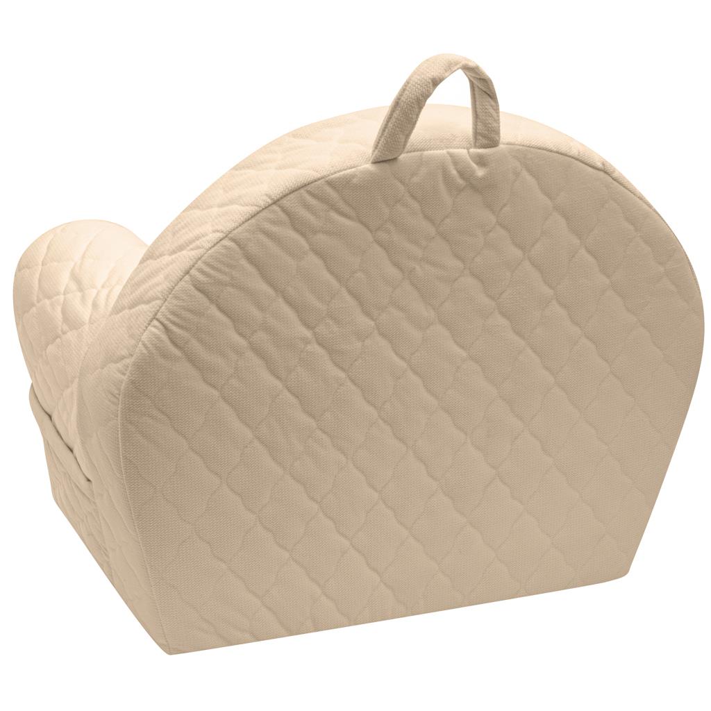 Gyermek fotel Velvet New Baby Felhőcske elefántcsontszín