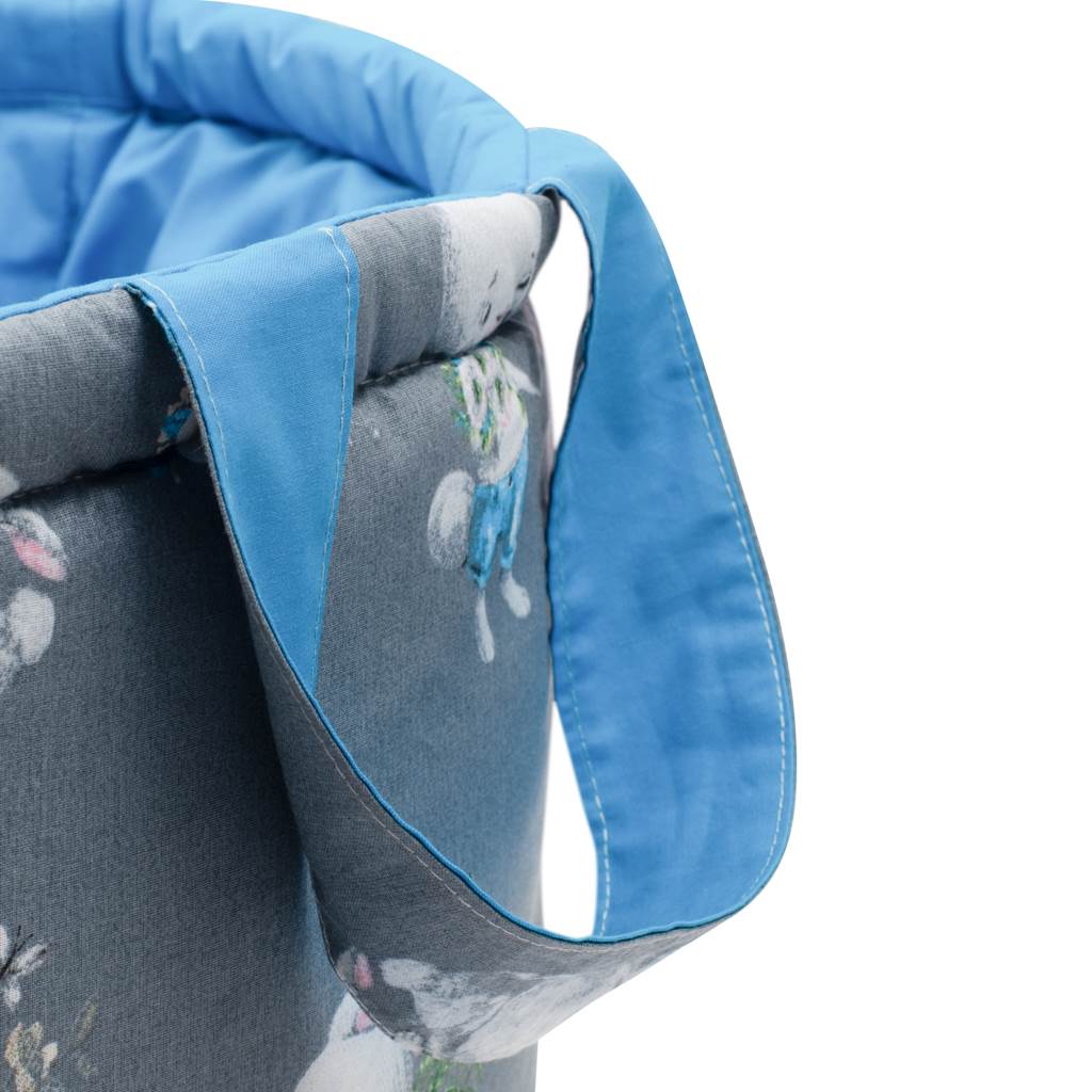 Játékkosár New Baby nyuszis türkiz