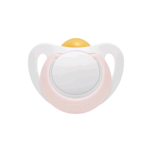NUK Star baba cumi latex 0–6 h, rózsaszín