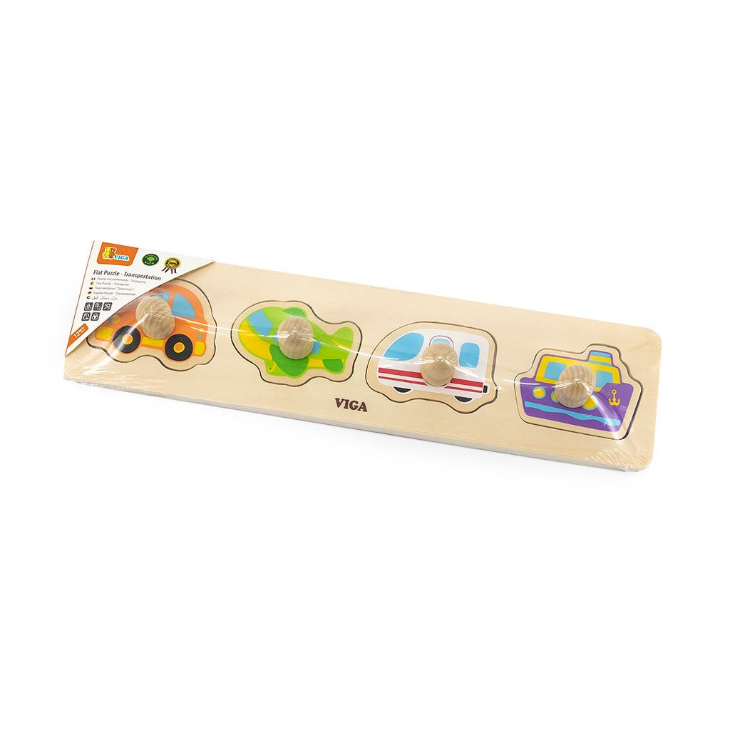 Fa fogantyús formaberakó puzzle Viga Szállítás