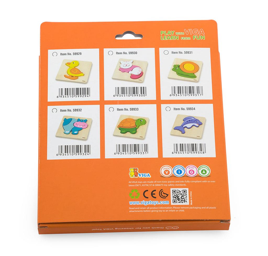 Fa képes kirakó puzzle Viga Hal