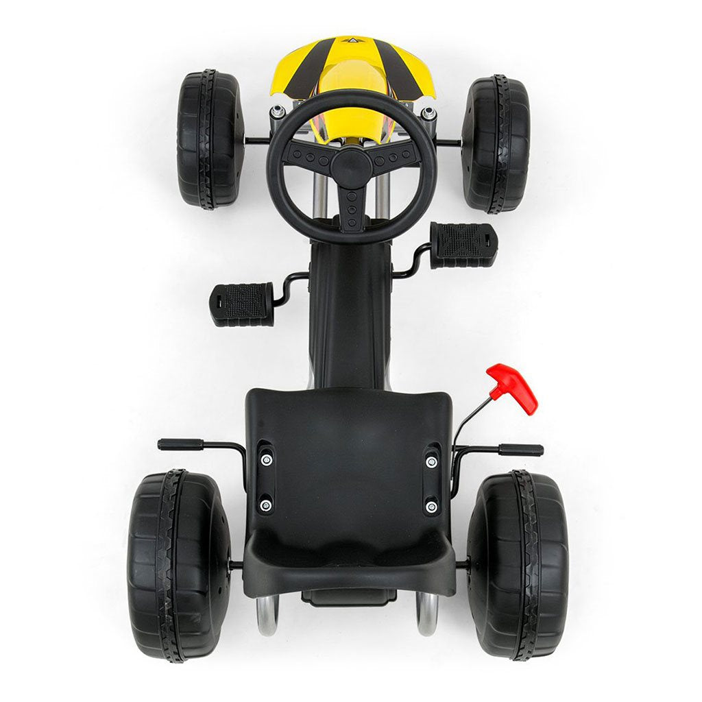 Go-kart Milly Mally Viper pedálos gyerek gokart rózsaszín