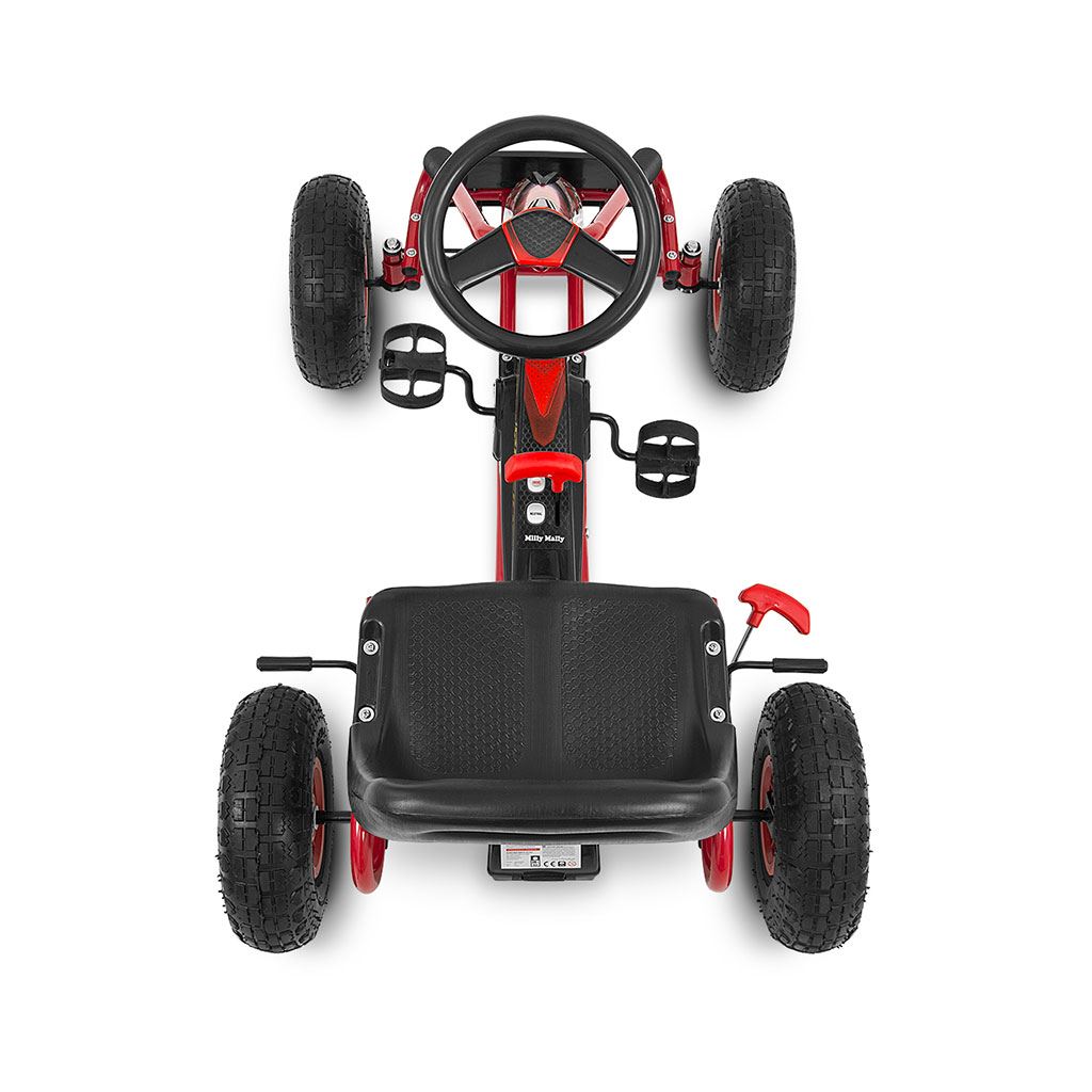 Go-kart Milly Mally Thor pedálos gyerek gokart piros