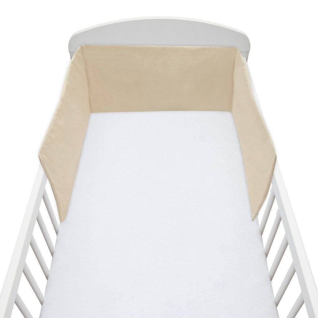 Rácsvédő kiságyba New Baby Colours homokszín