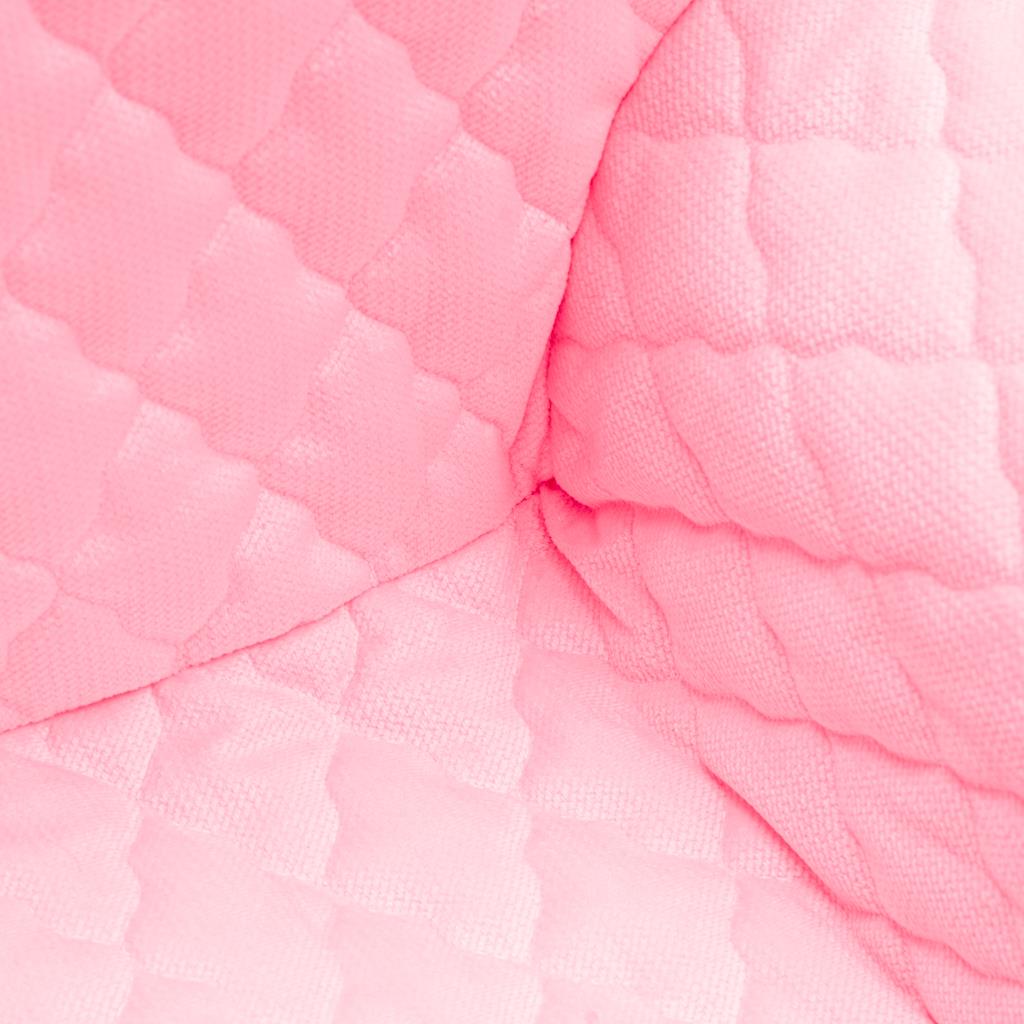 Gyermek fotel Velvet New Baby Felhőcske rózsaszín