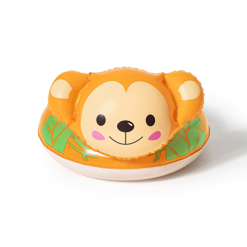 Gyermek felfújható úszógumi Bestway 45x51cm Majom