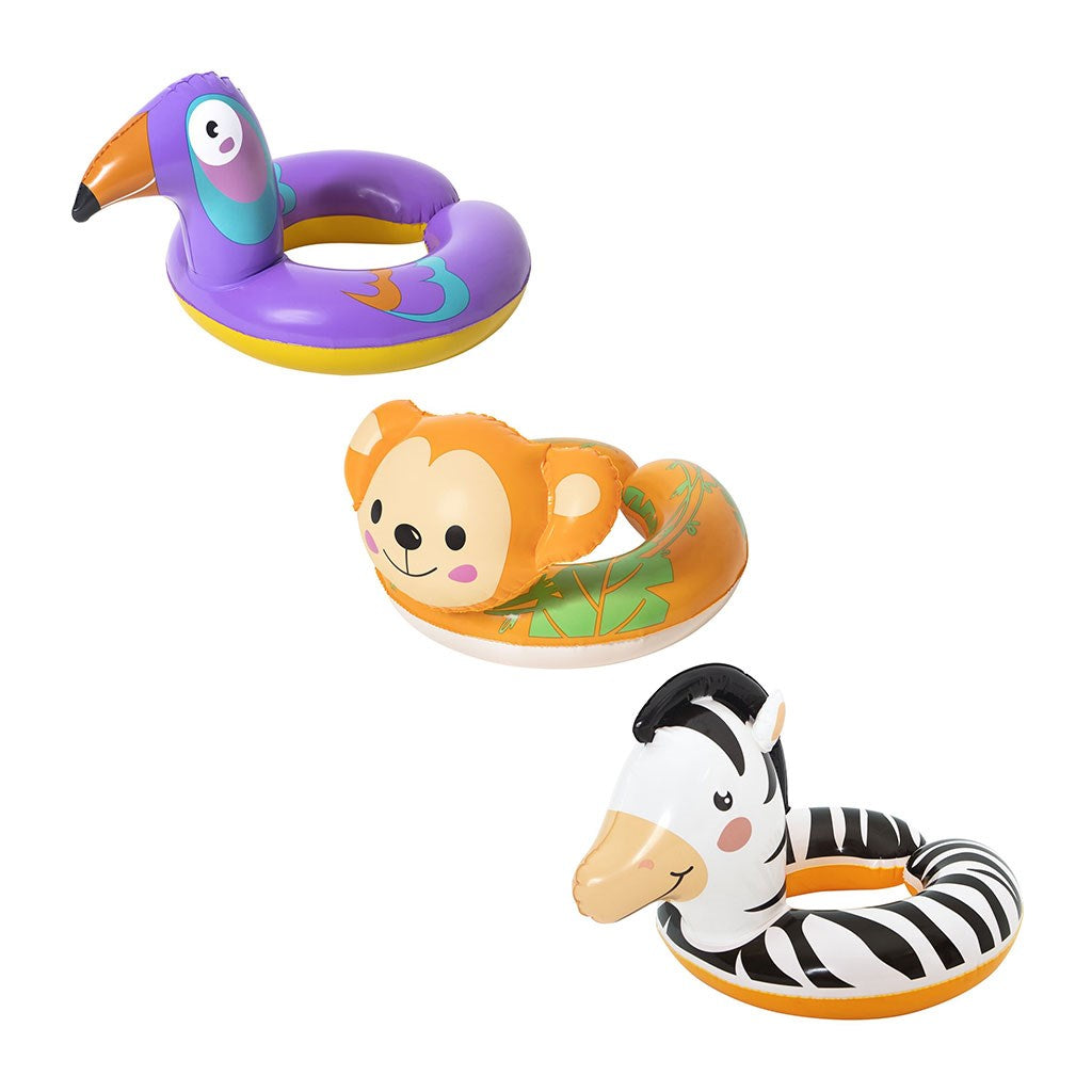 Gyermek felfújható úszógumi Bestway 45x51cm Majom