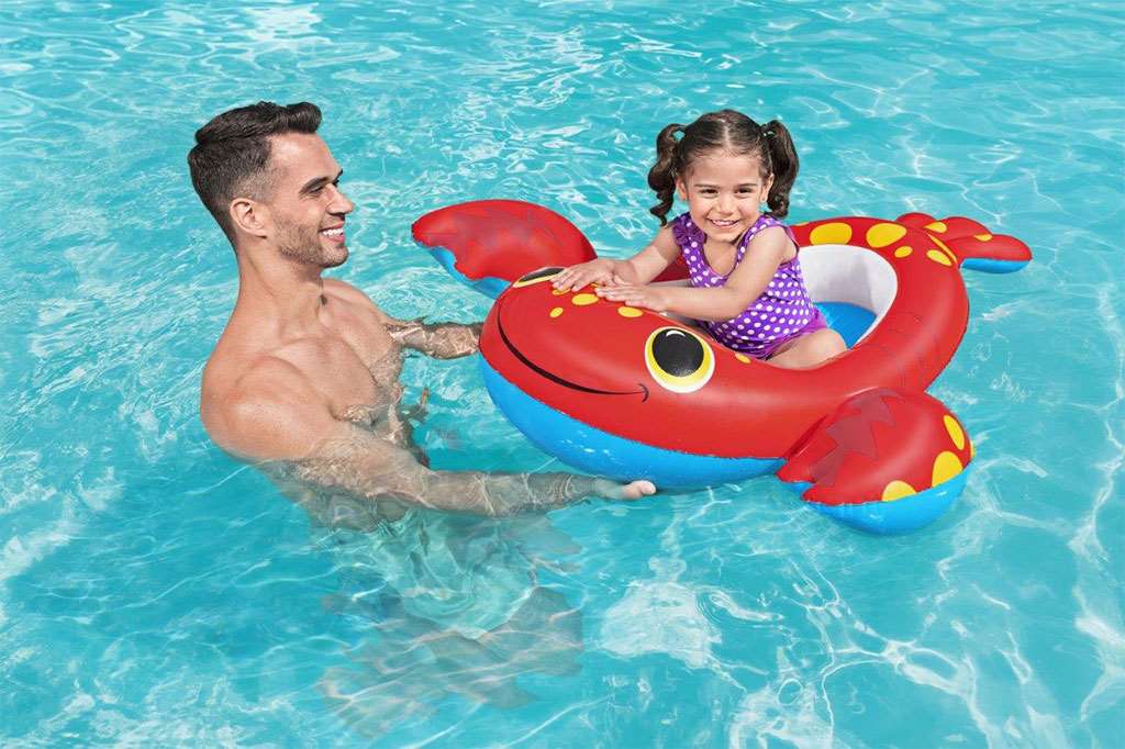 Gyermek felfújható Bestway Rák 117x116 cm