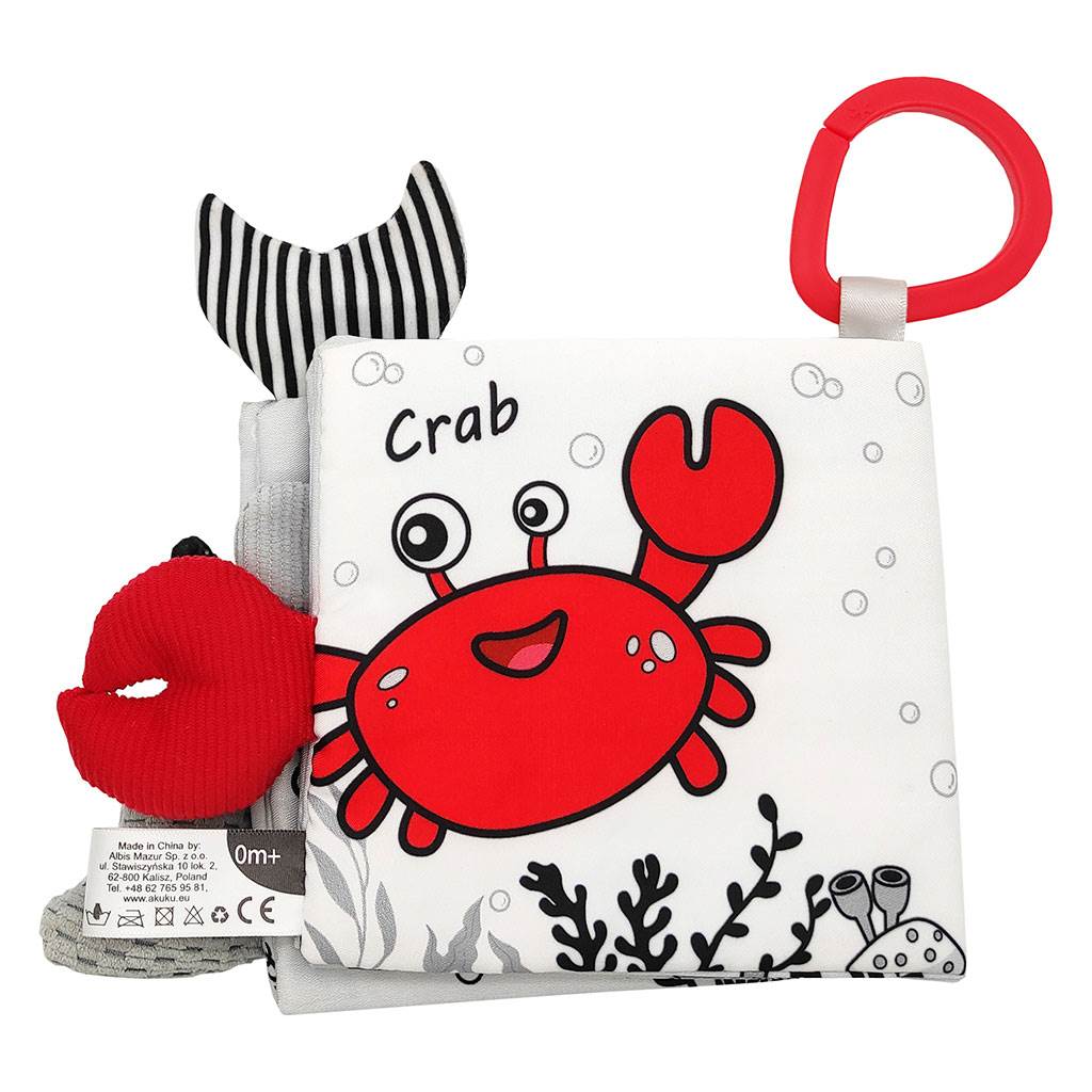 Érzékfejlesztő babakönyv Akuku Tenger