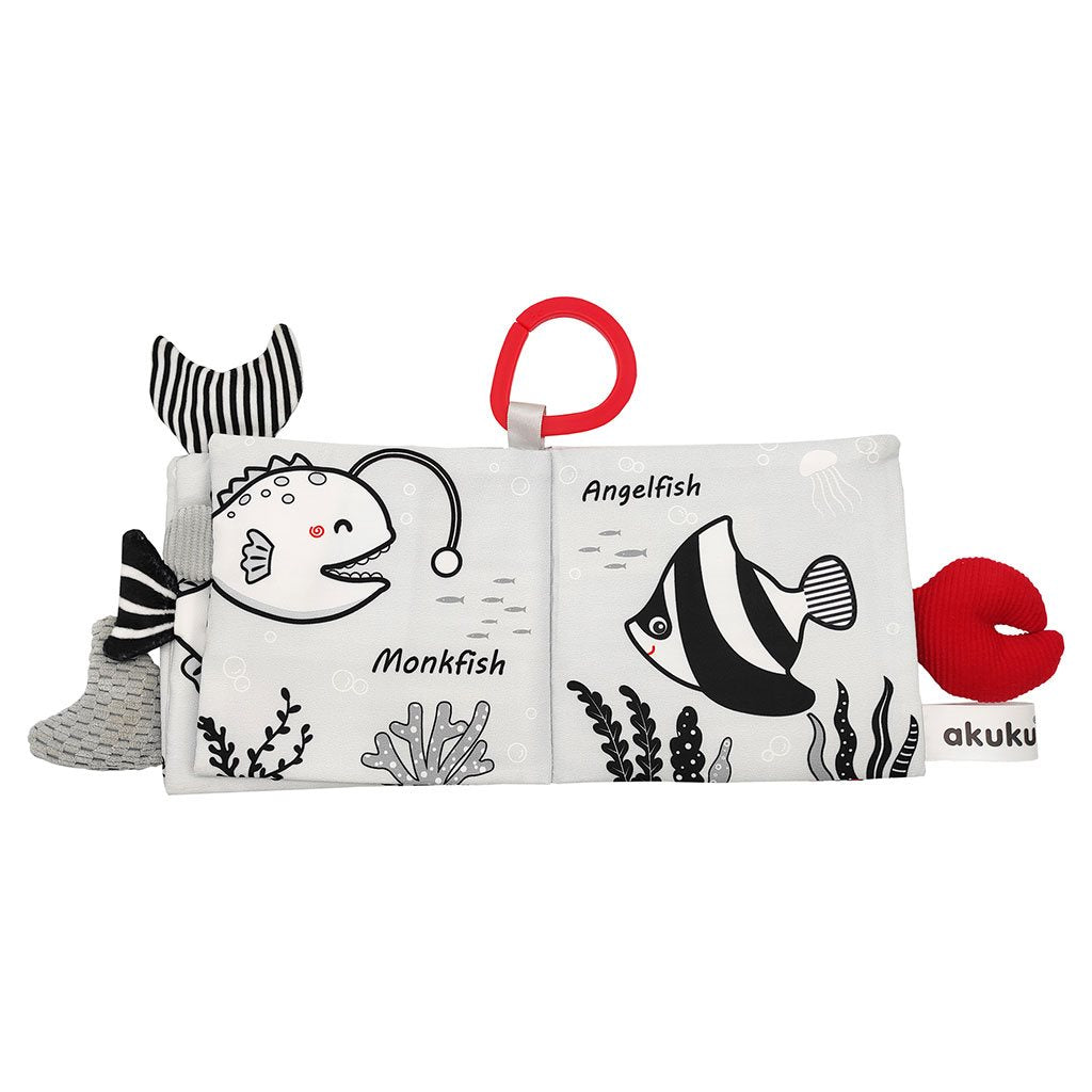 Érzékfejlesztő babakönyv Akuku Tenger