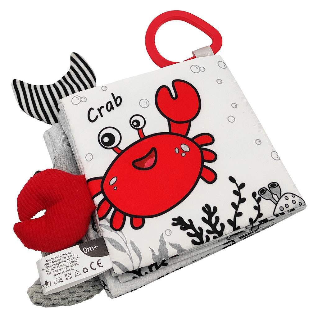 Érzékfejlesztő babakönyv Akuku Tenger