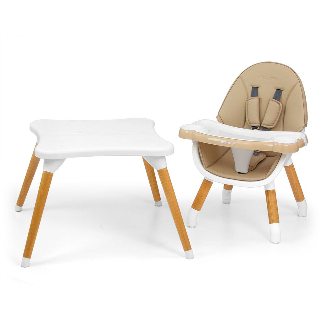 Etetőszék Milly Mally 2az1-ben Malmo beige