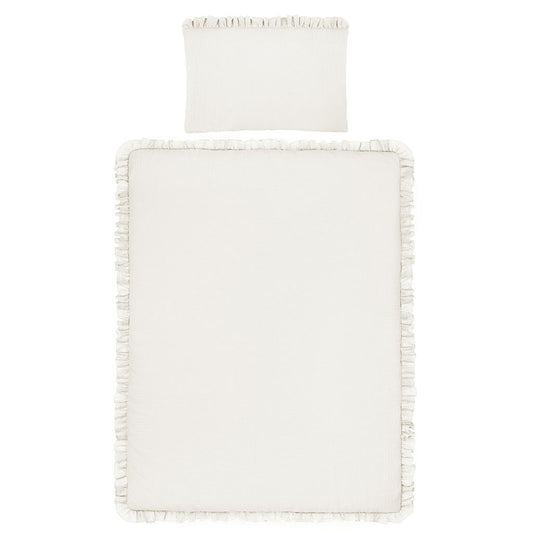 Muszlin ágynemű szett kiságyba Belisima Muszlin 90/120 cream