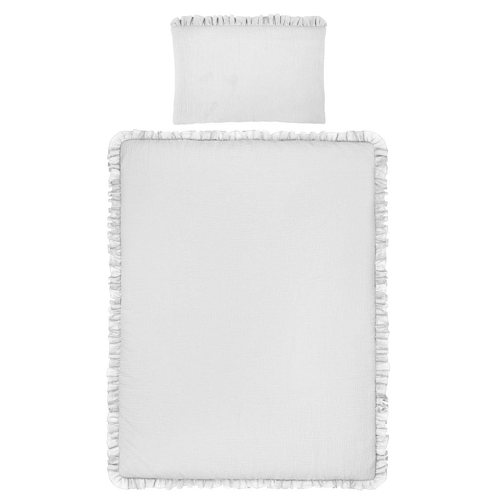 Muszlin ágynemű szett kiságyba Belisima Muszlin 90/120 grey