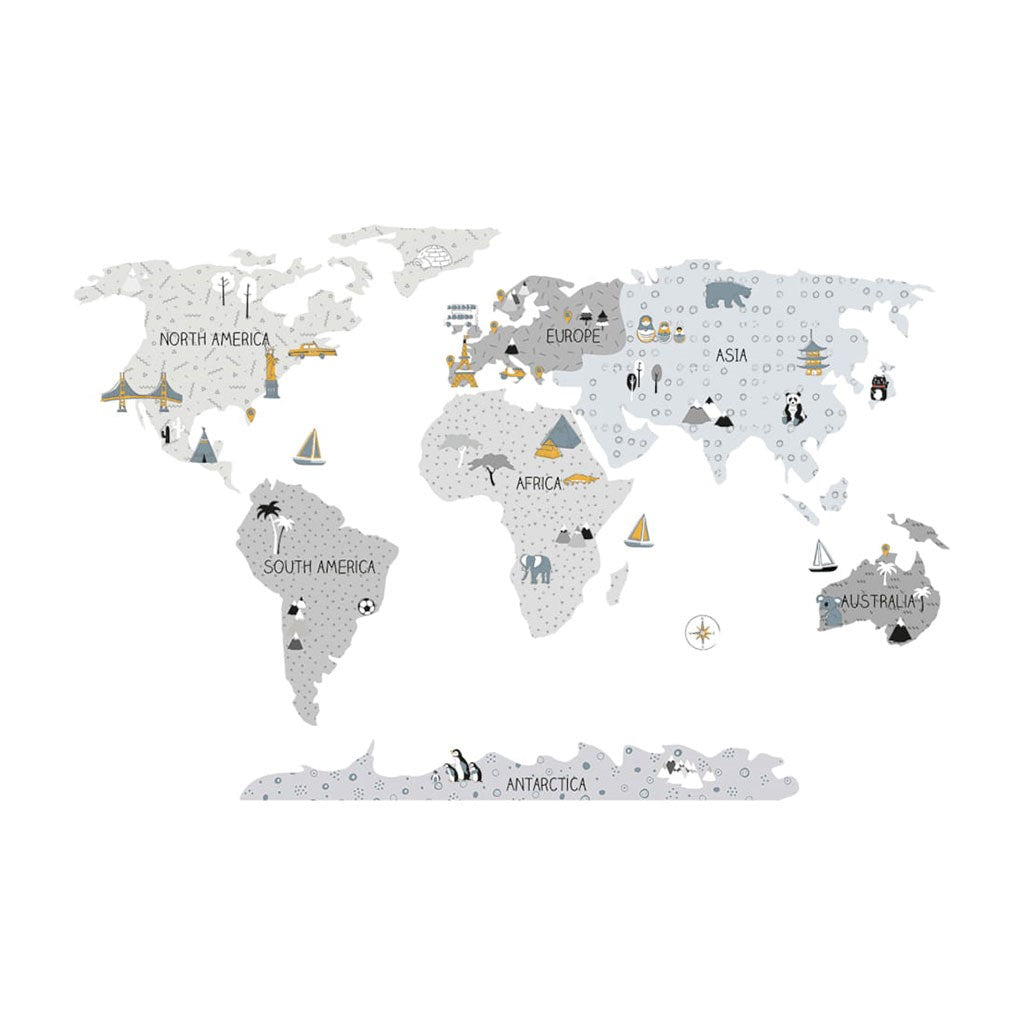 Falmatrica Térkép M szürke