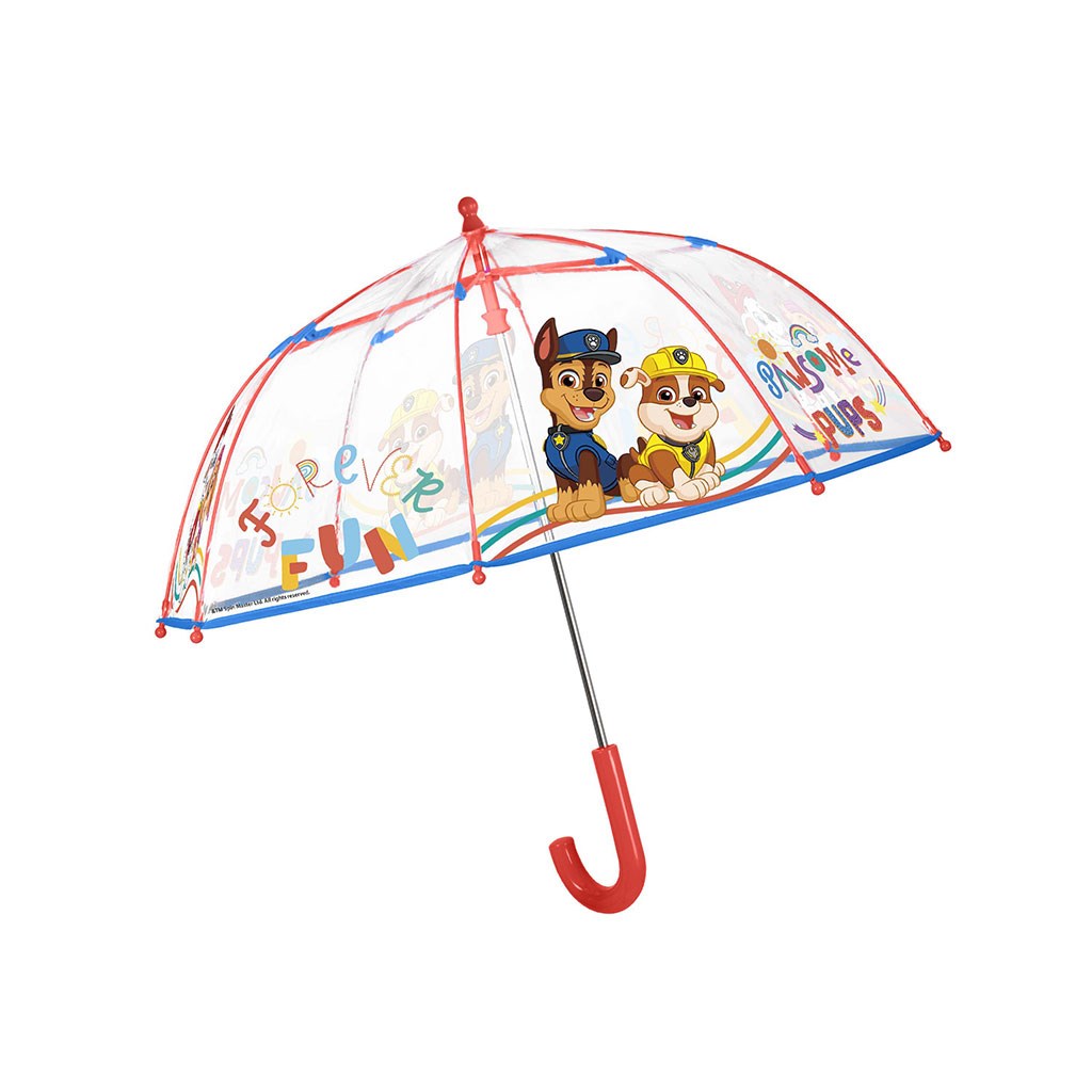 Gyerek esernyő Perletti Paw Patrol transparent