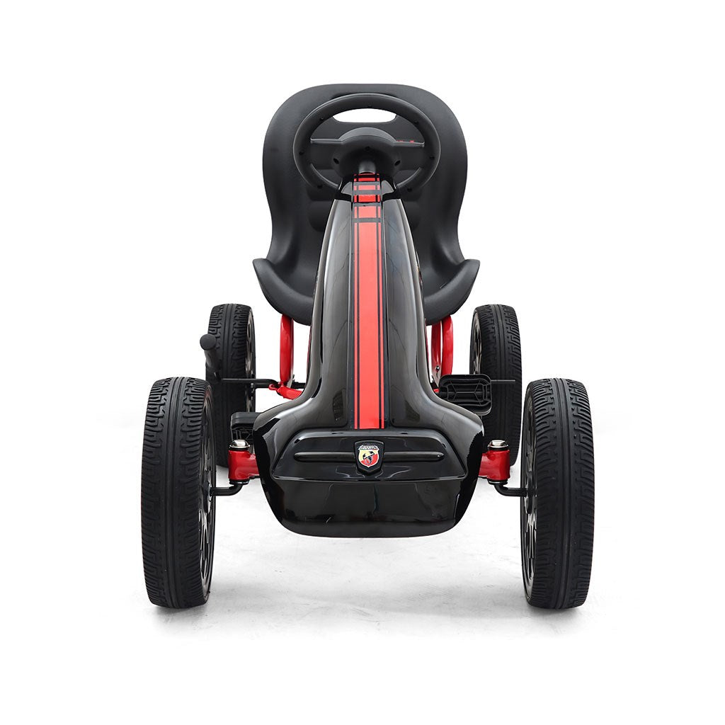 Go-kart Milly Mally Abarth pedálos gyerek gokart fekete