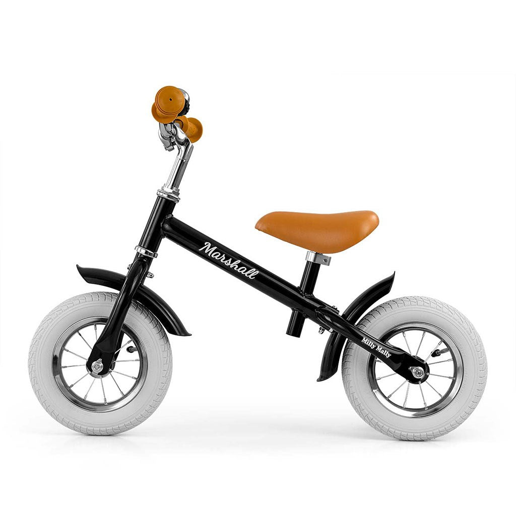 Gyerek futóbicikli Milly Mally Marshall Air Black