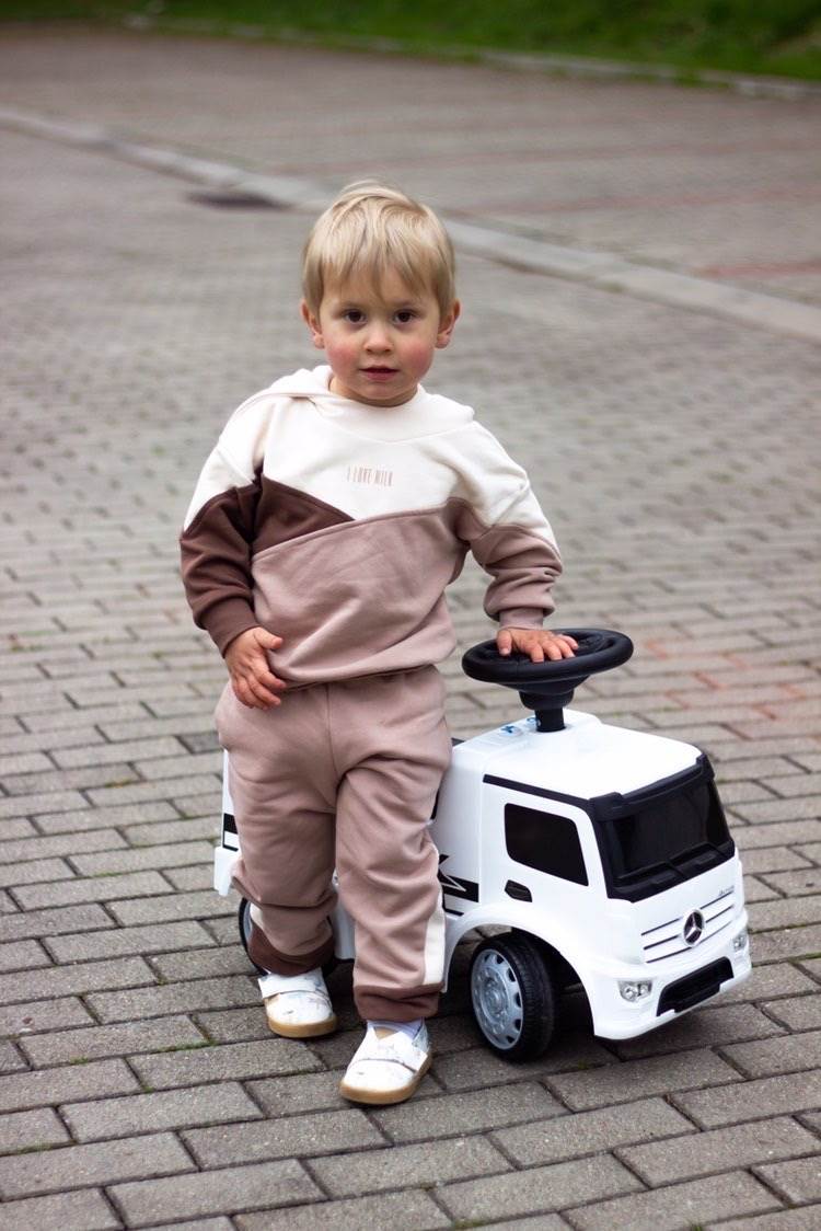 Zenélő bébitaxi Mercedes Milly Mally RENDŐRSÉG kék