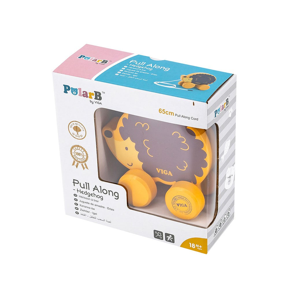 Fa vontató játék zsinóron Viga