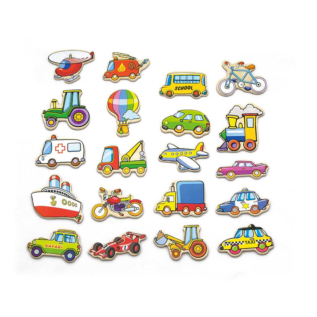 Mágneses autók gyerekeknek Viga