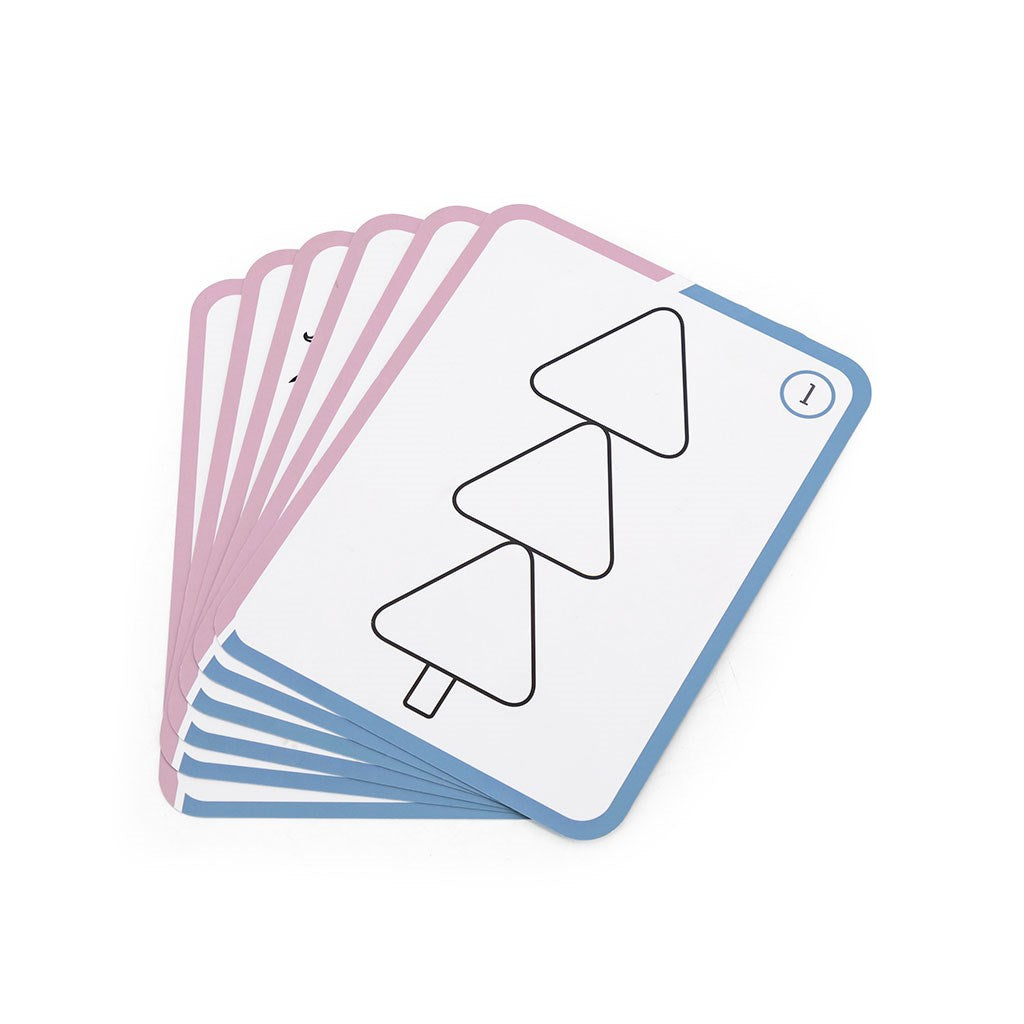 Fa puzzle Viga formák és színek