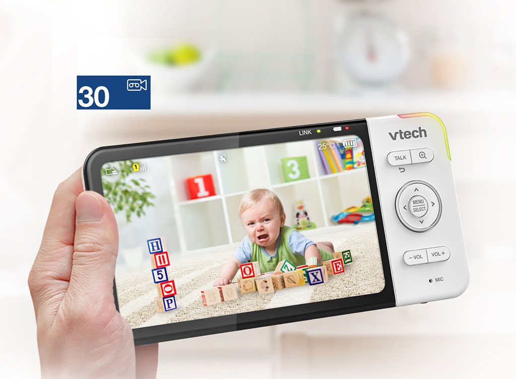 Video bébiőr LCD+Kamera Vtech RM5754 HD