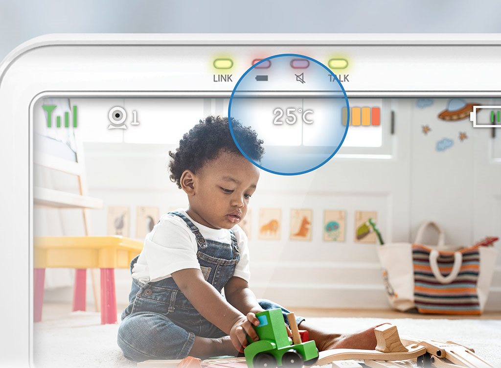 Video bébiőr LCD+Kamera Vtech VM5463