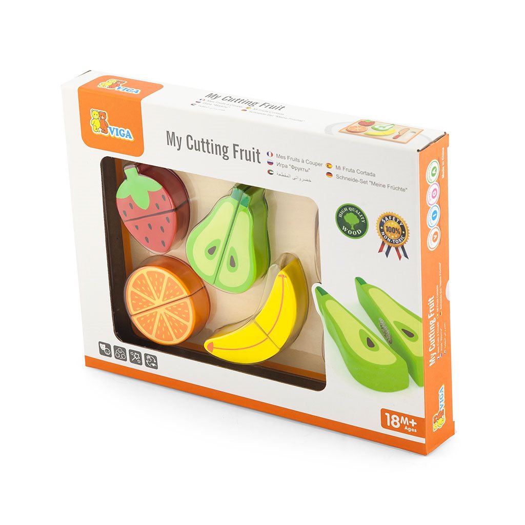 Fa szeletelő készlet Viga gyümölcs