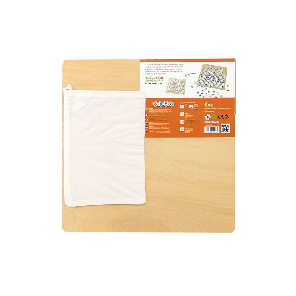 Fa ábécé és számolás Viga