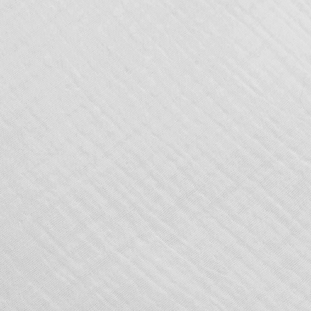 Védő fonott rácsvédő kiságyba muszlin Baby fehér