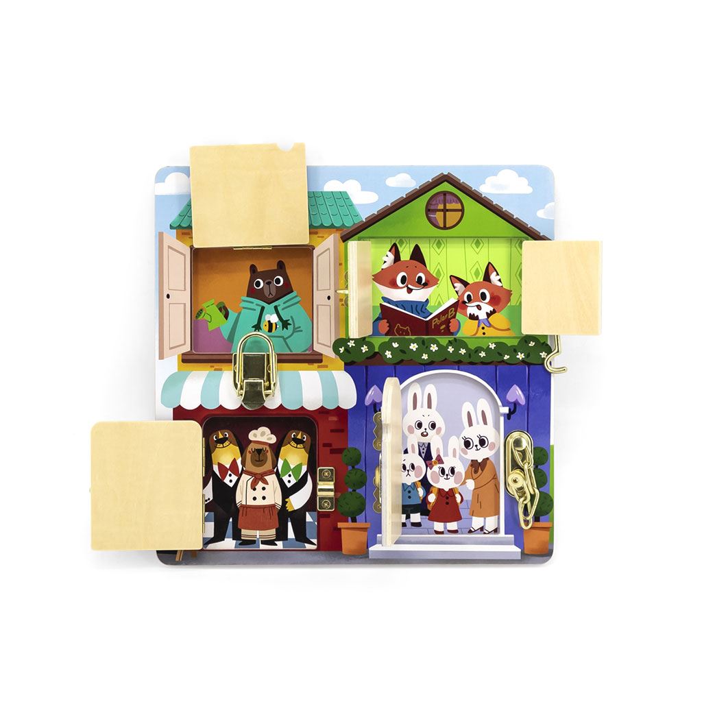 Fa játék Viga Zárolás és feloldás