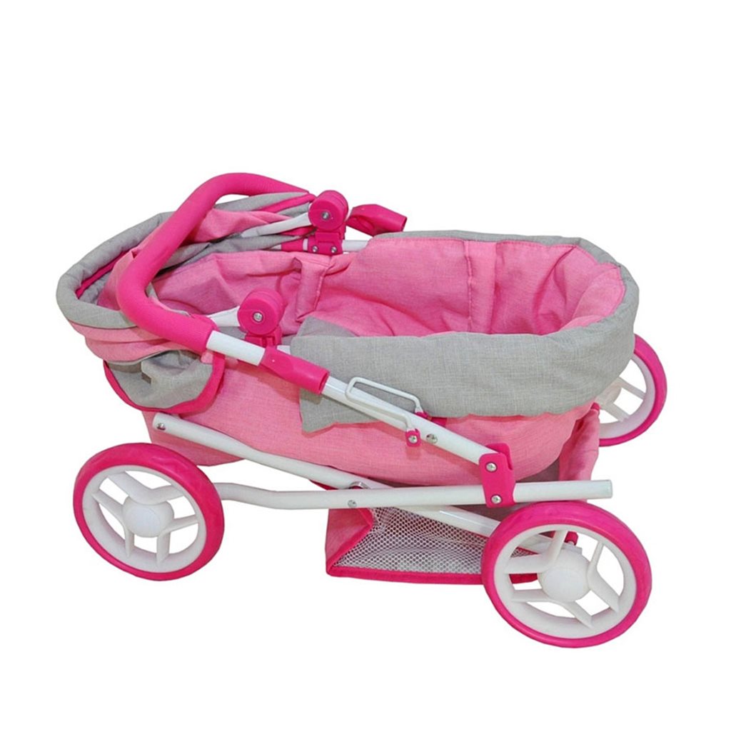 Játék babakocsi babáknak Milly Mally Alice Prestige Pink