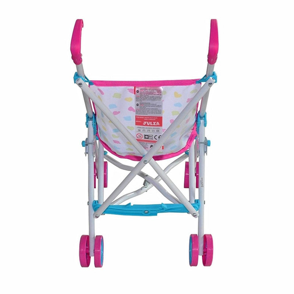 Játék golf babakocsi babáknak Milly Mally Julia Candy