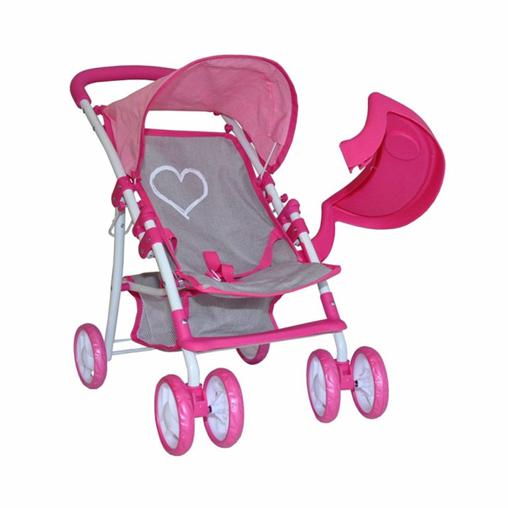 Játék sport babakocsi babáknak Milly Mally Kate Prestige Pink